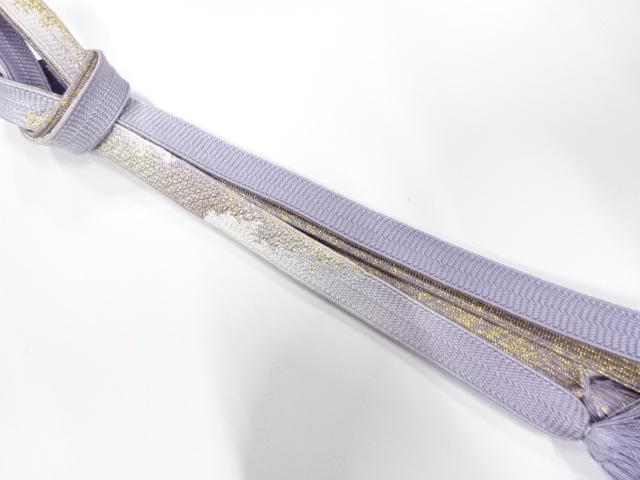 正絹　手組帯締め